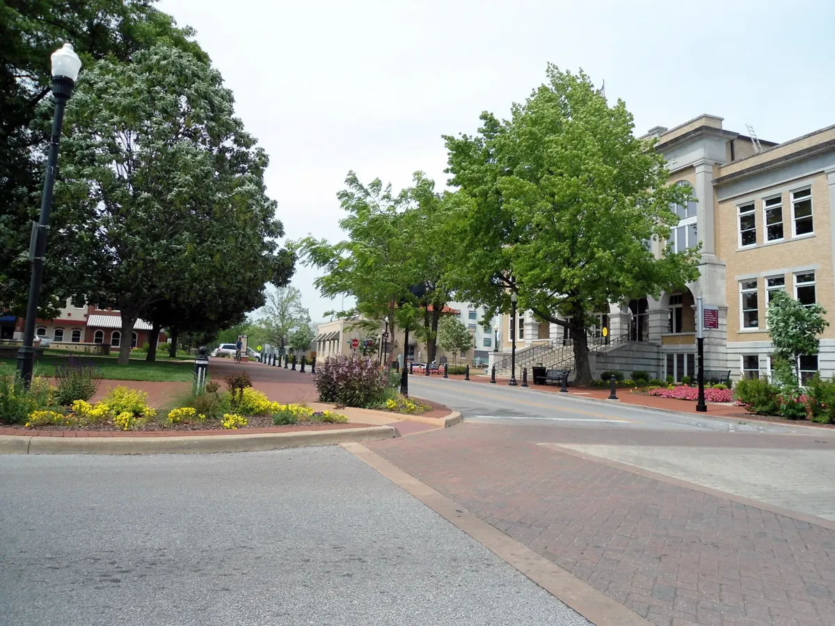 Downtown Bentonville, Arkansas